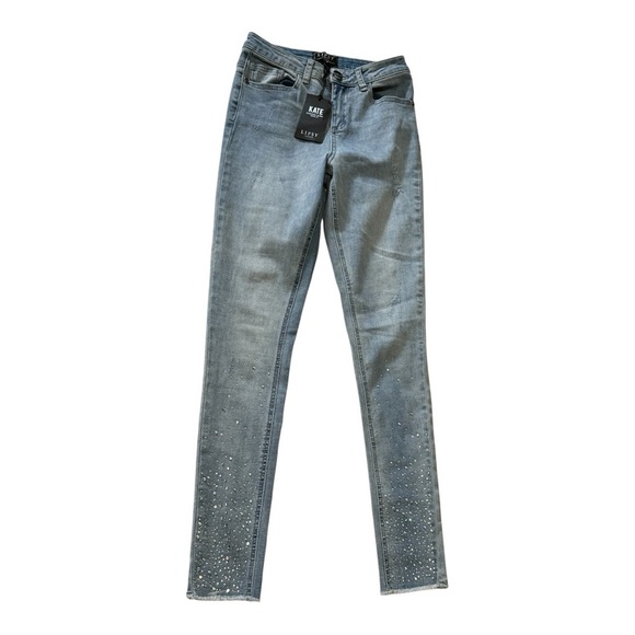 Lipsy blue Skinny Jeans Classic Style - Picture 1 of 7